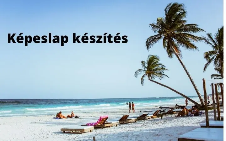 Képeslap készítés lépései (5. lap)