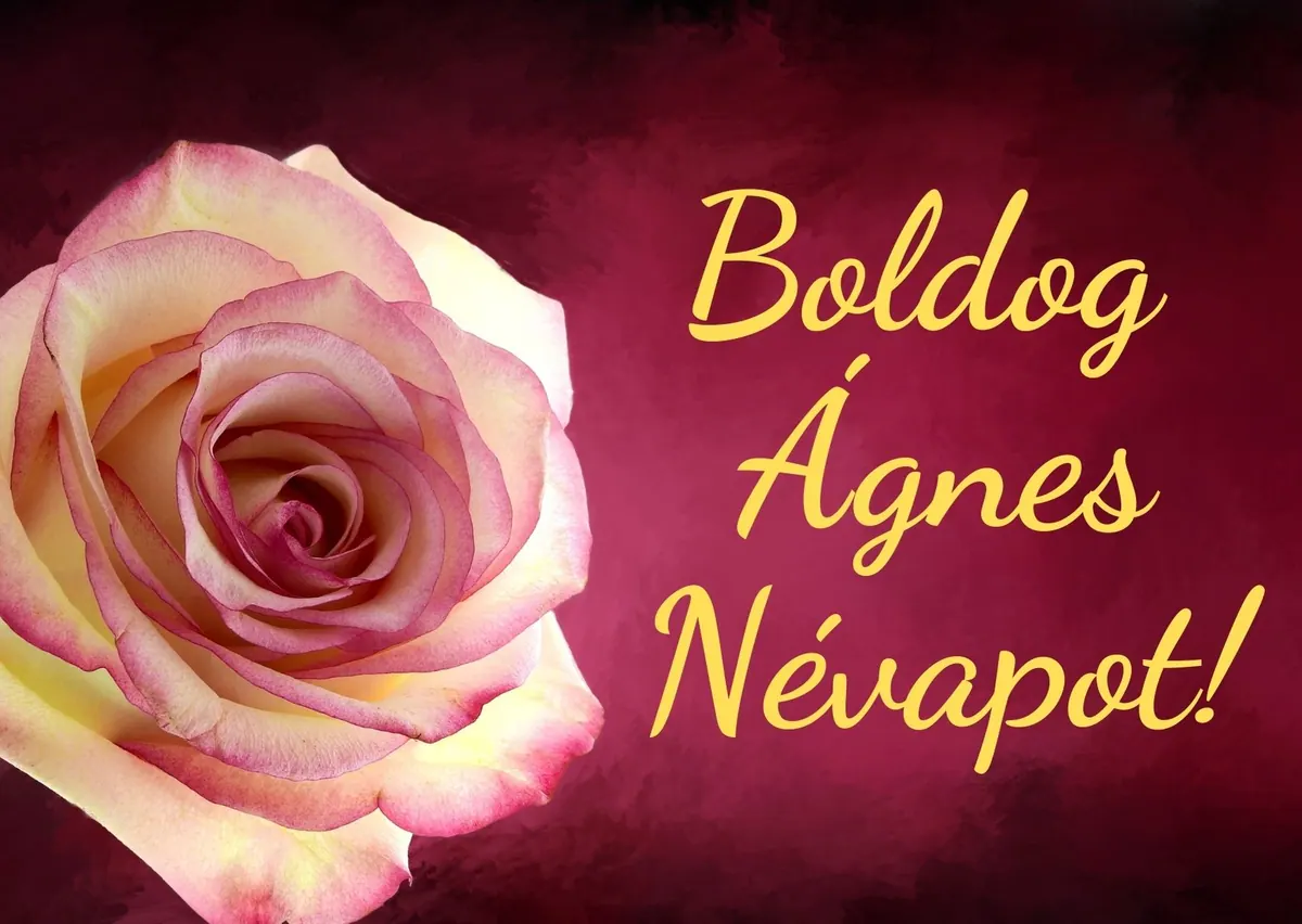 Ágnes névnapi képeslap (11. lap)