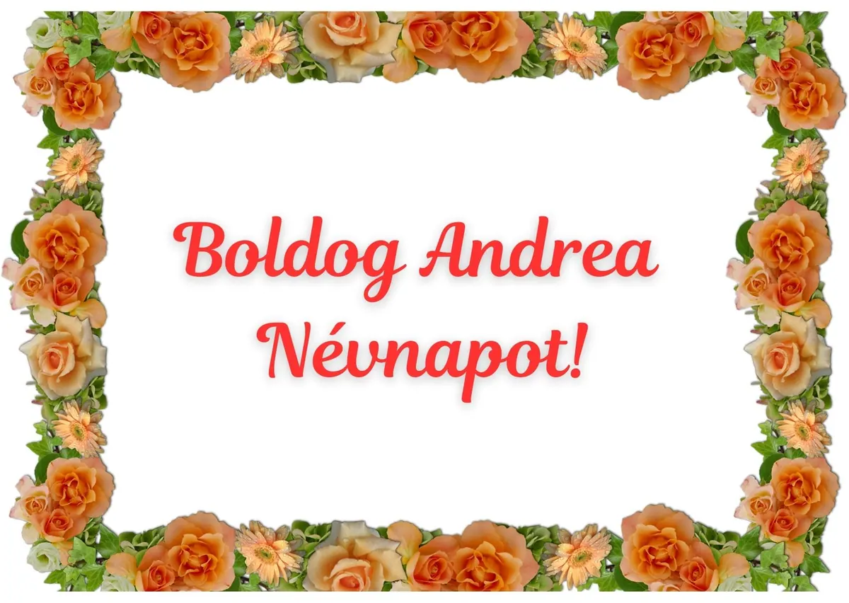 Andrea névnapi képeslap (9. lap)