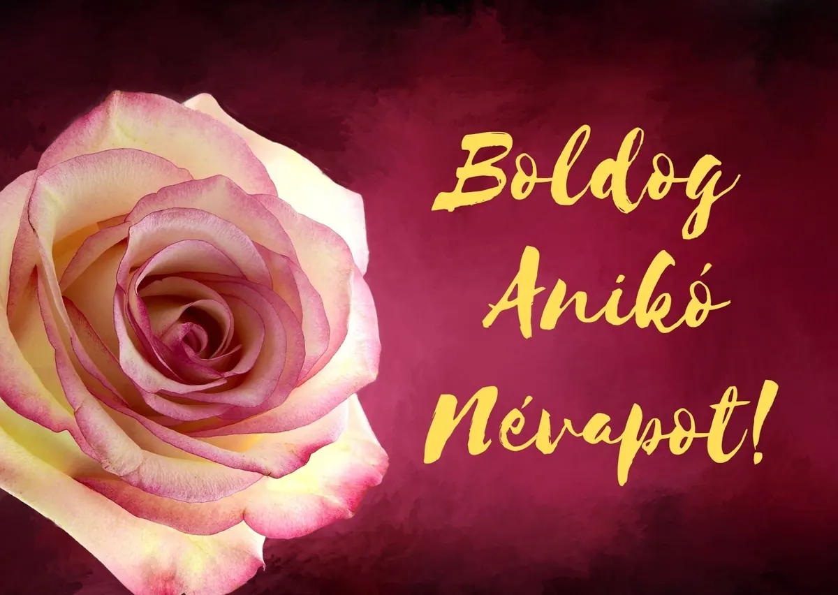Anikó névnapi képeslap (11. lap)