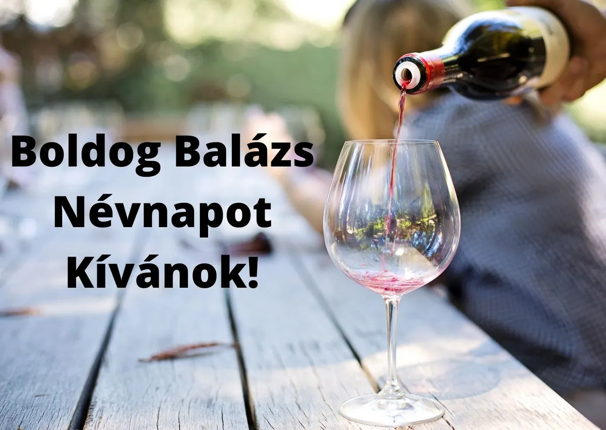 Balázs névnapi képeslap (7. lap)