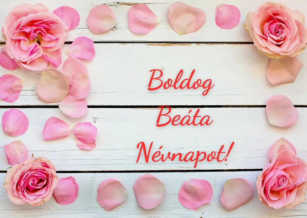 Beáta névnapi képeslap (7. lap)