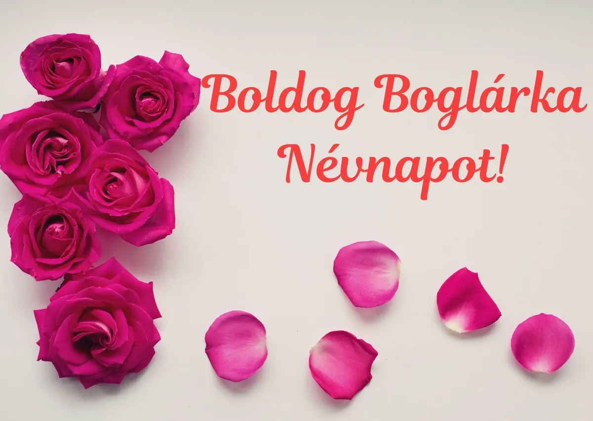 Boglárka névnapi képeslap (2. lap)