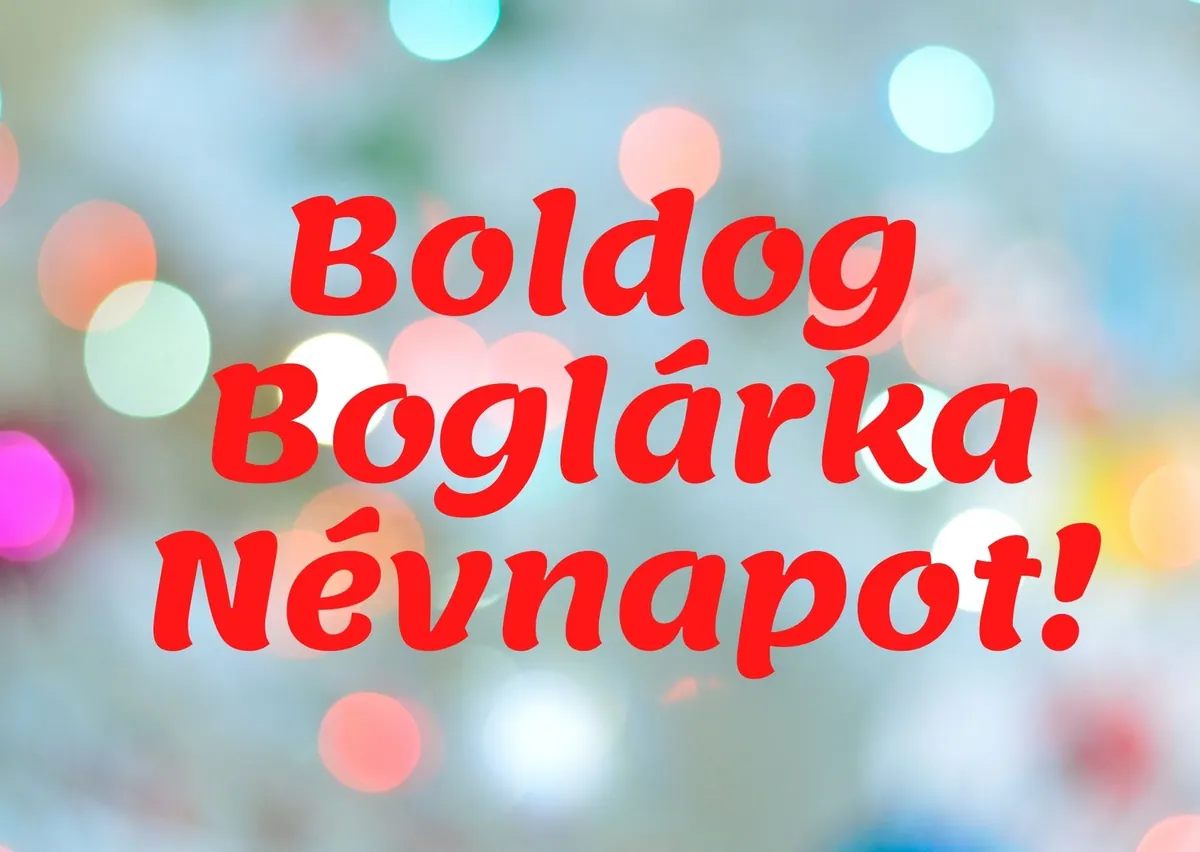 Boglárka névnapi képeslap (4. lap)