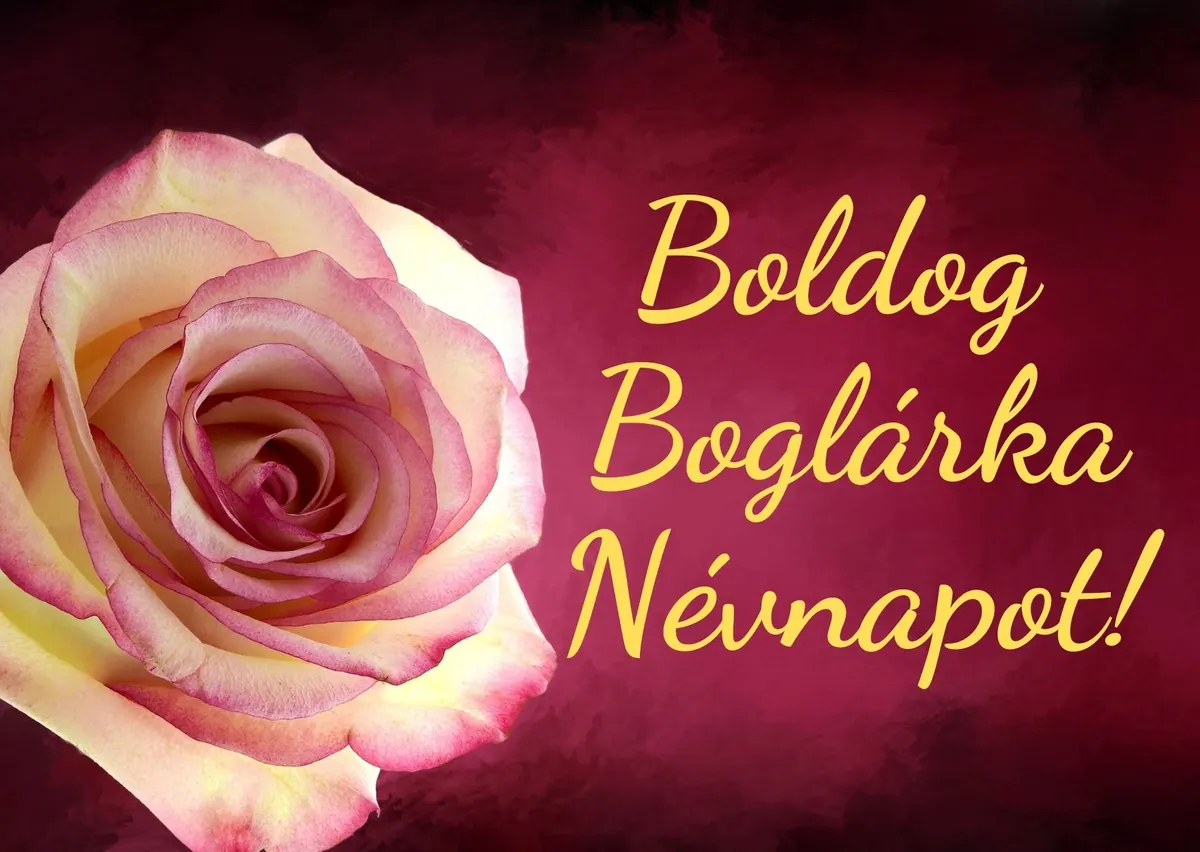 Boglárka névnapi képeslap (8. lap)
