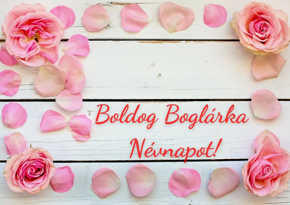 Boglárka névnapi képeslap (10. lap)