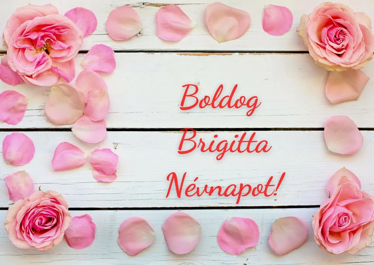 Brigitta névnapi képeslap (11. lap)