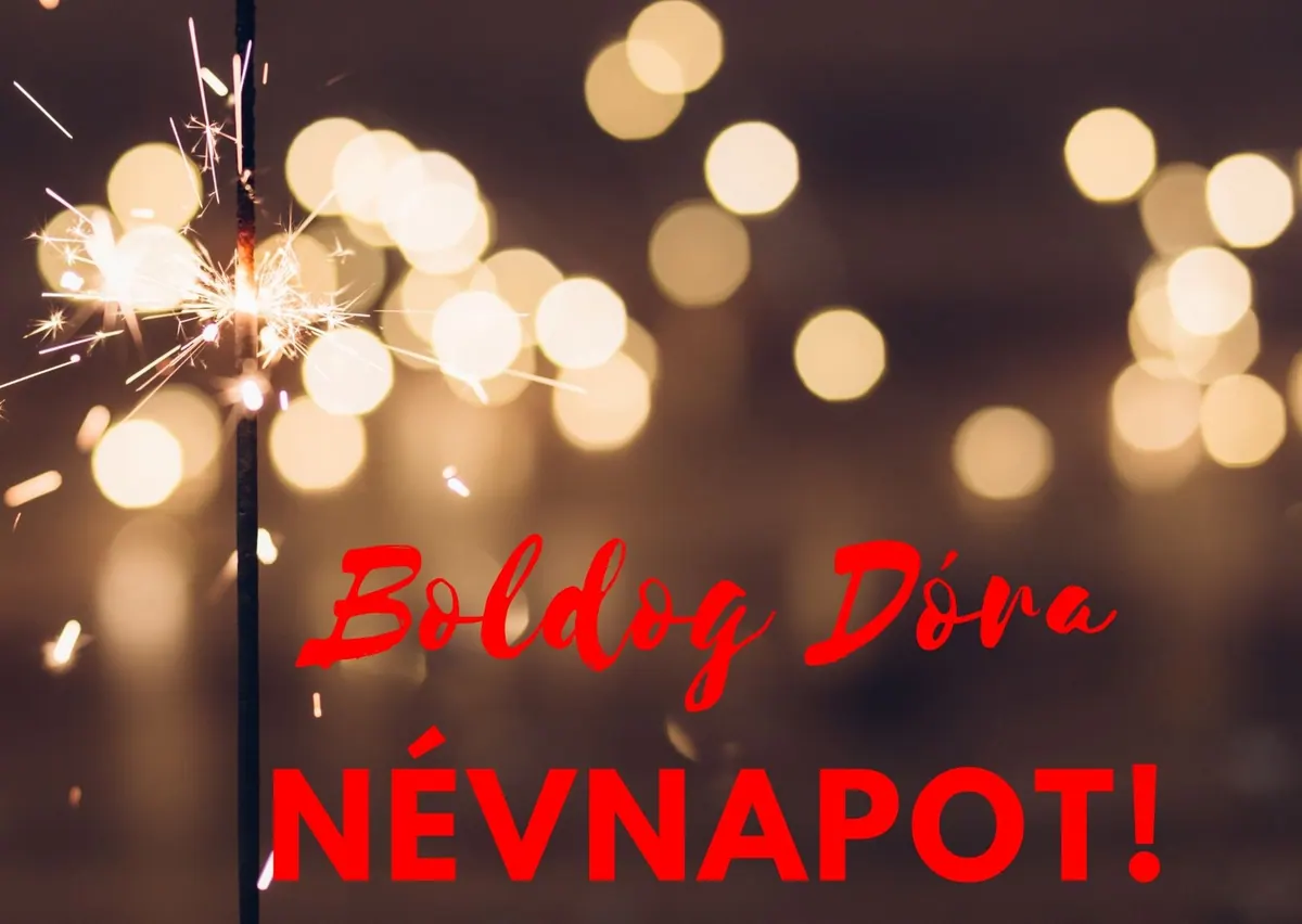Dóra névnapi képeslap (4. lap)