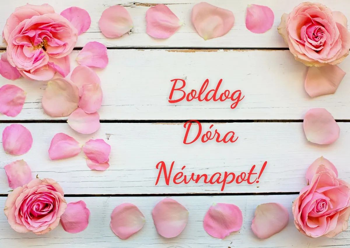 Dóra névnapi képeslap (7. lap)