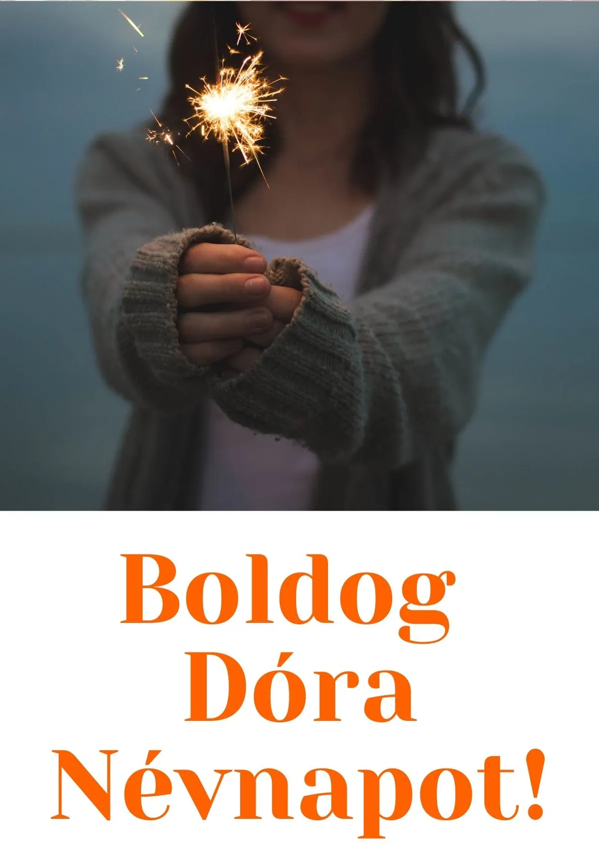 Dóra névnapi képeslap (13. lap)