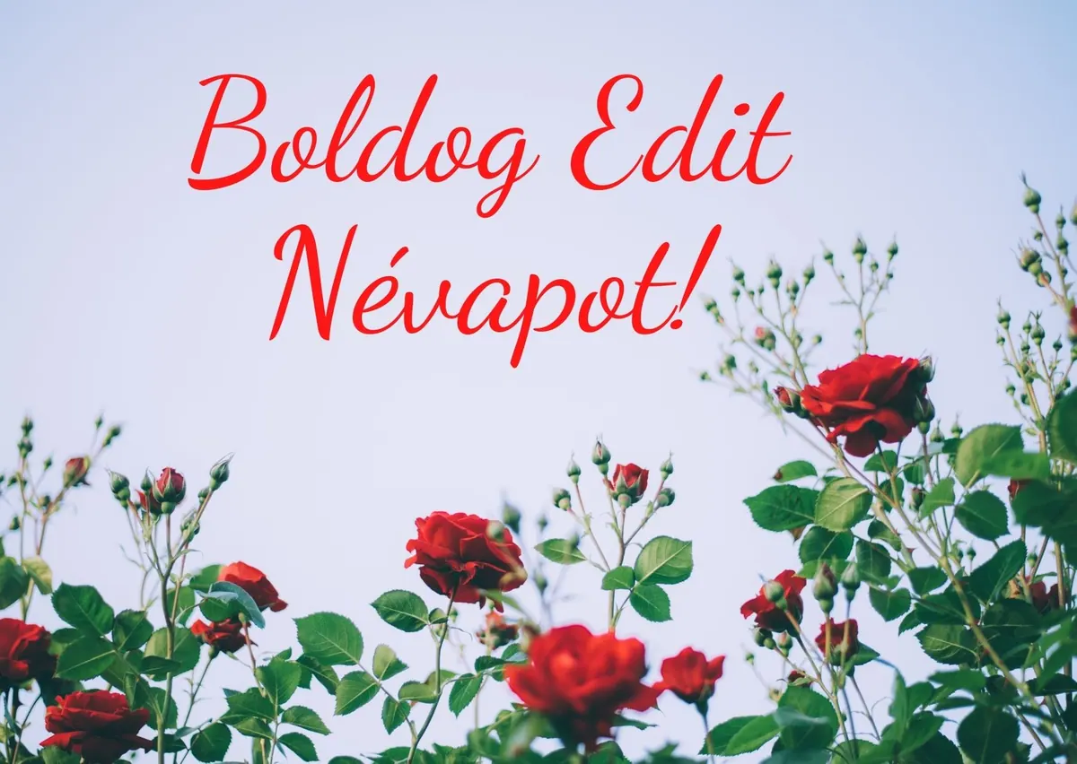 Edit névnapi képeslap (12. lap)