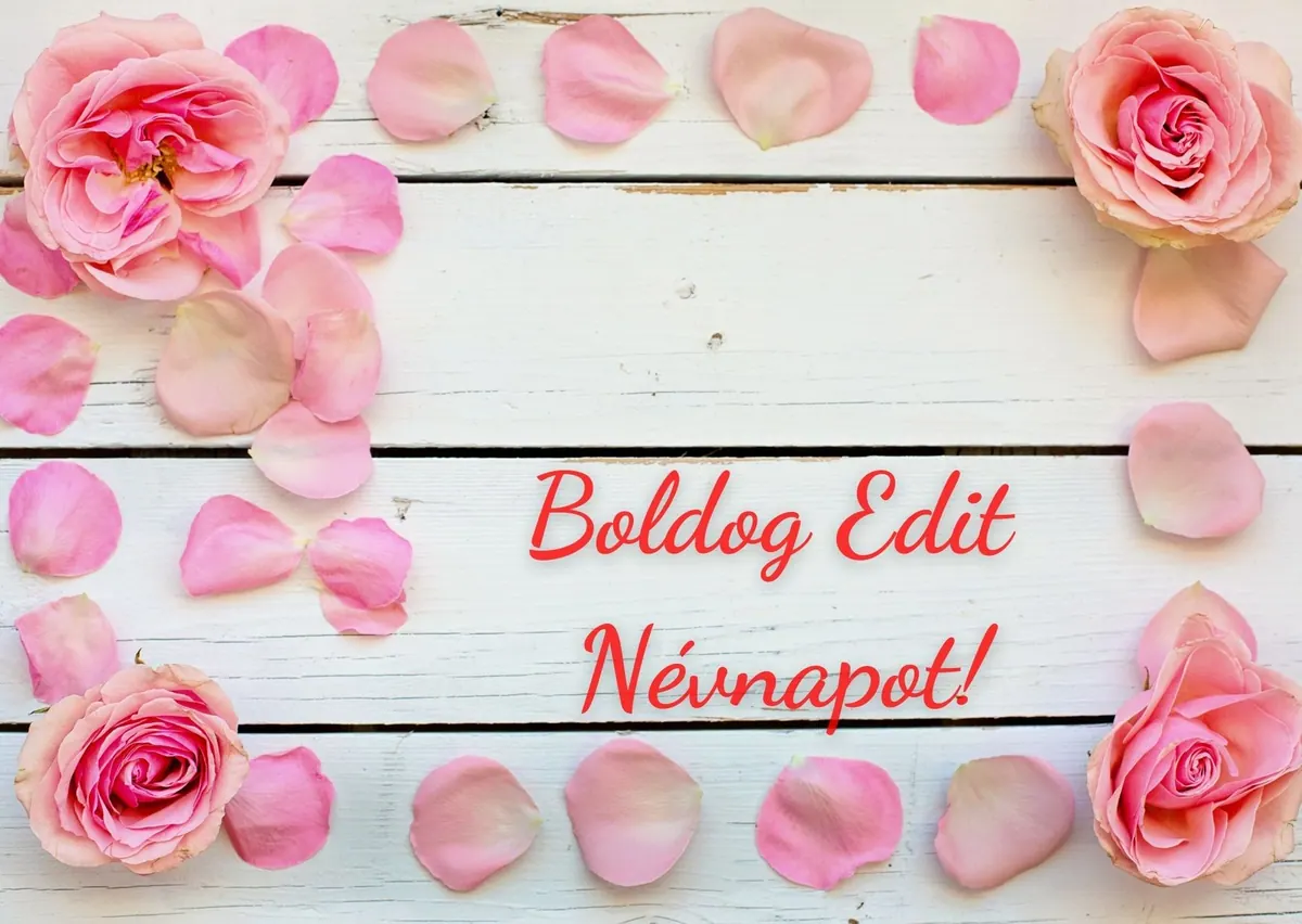 Edit névnapi képeslap (13. lap)