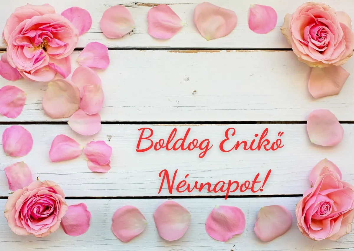 Enikő névnapi képeslap (13. lap)