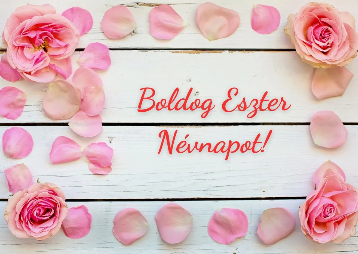 Eszter névnapi képeslap (13. lap)