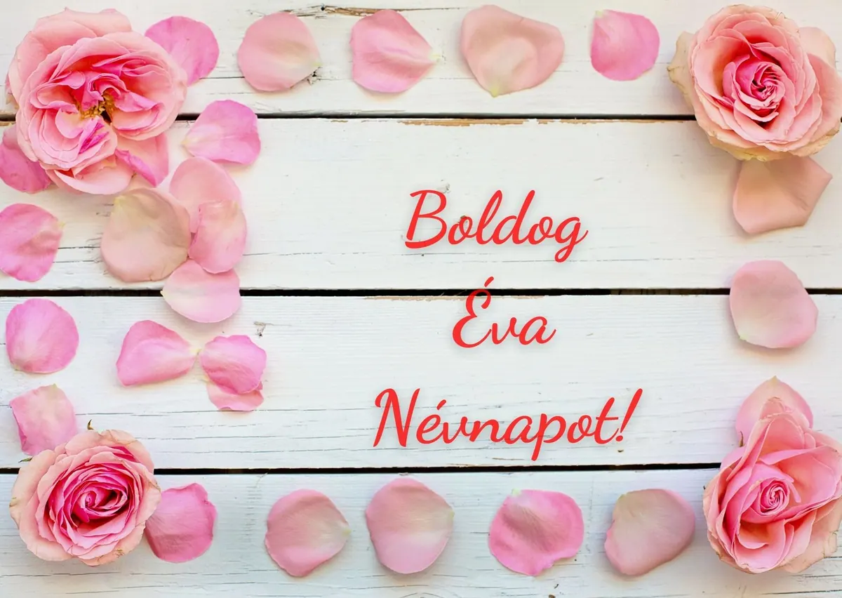 Éva névnapi képeslap (12. lap)