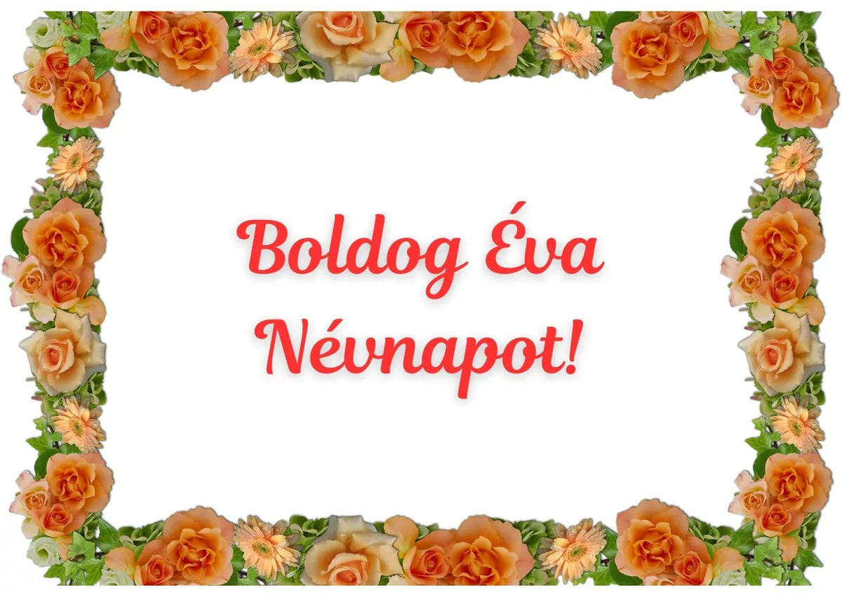 Éva névnapi képeslap (13. lap)