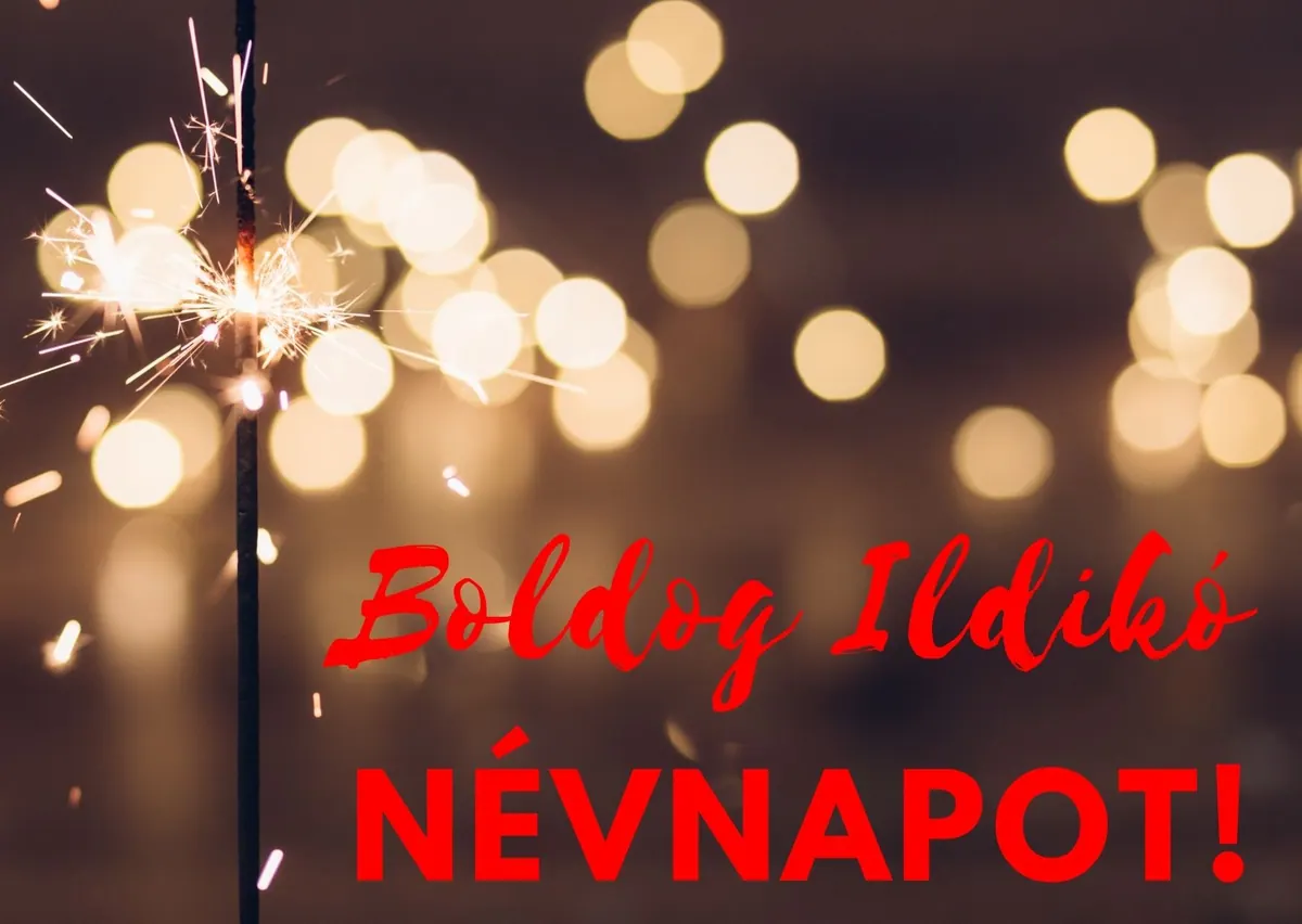 Ildikó névnapi képeslap (10. lap)
