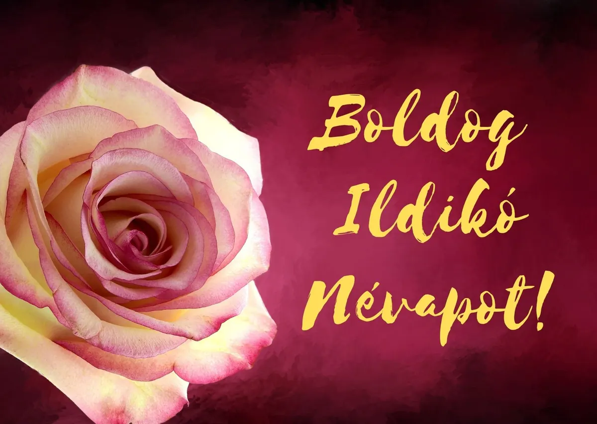 Ildikó névnapi képeslap (11. lap)