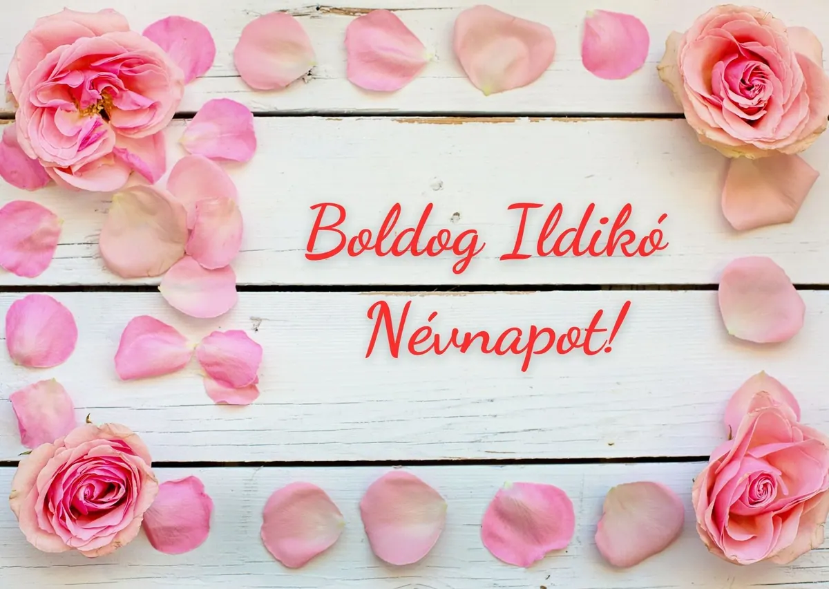 Ildikó névnapi képeslap (13. lap)