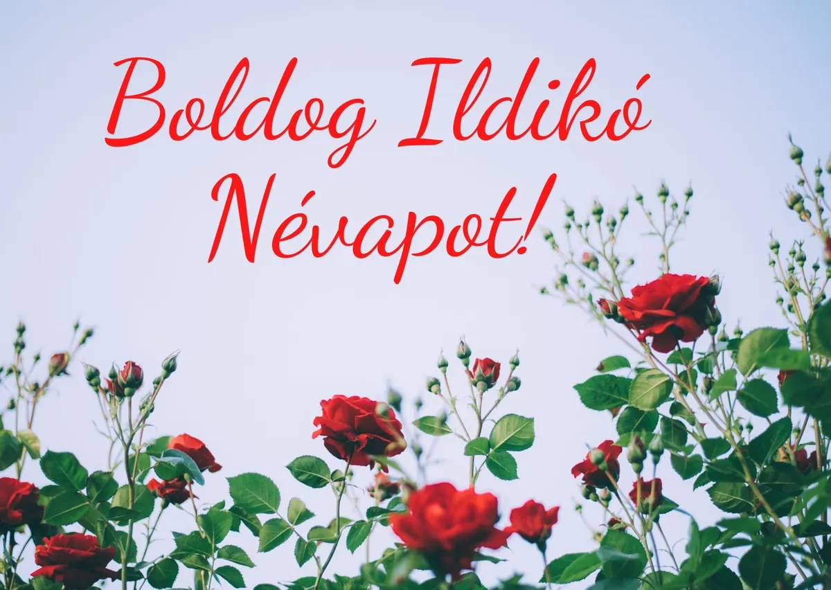 Ildikó névnapi képeslap (21. lap)