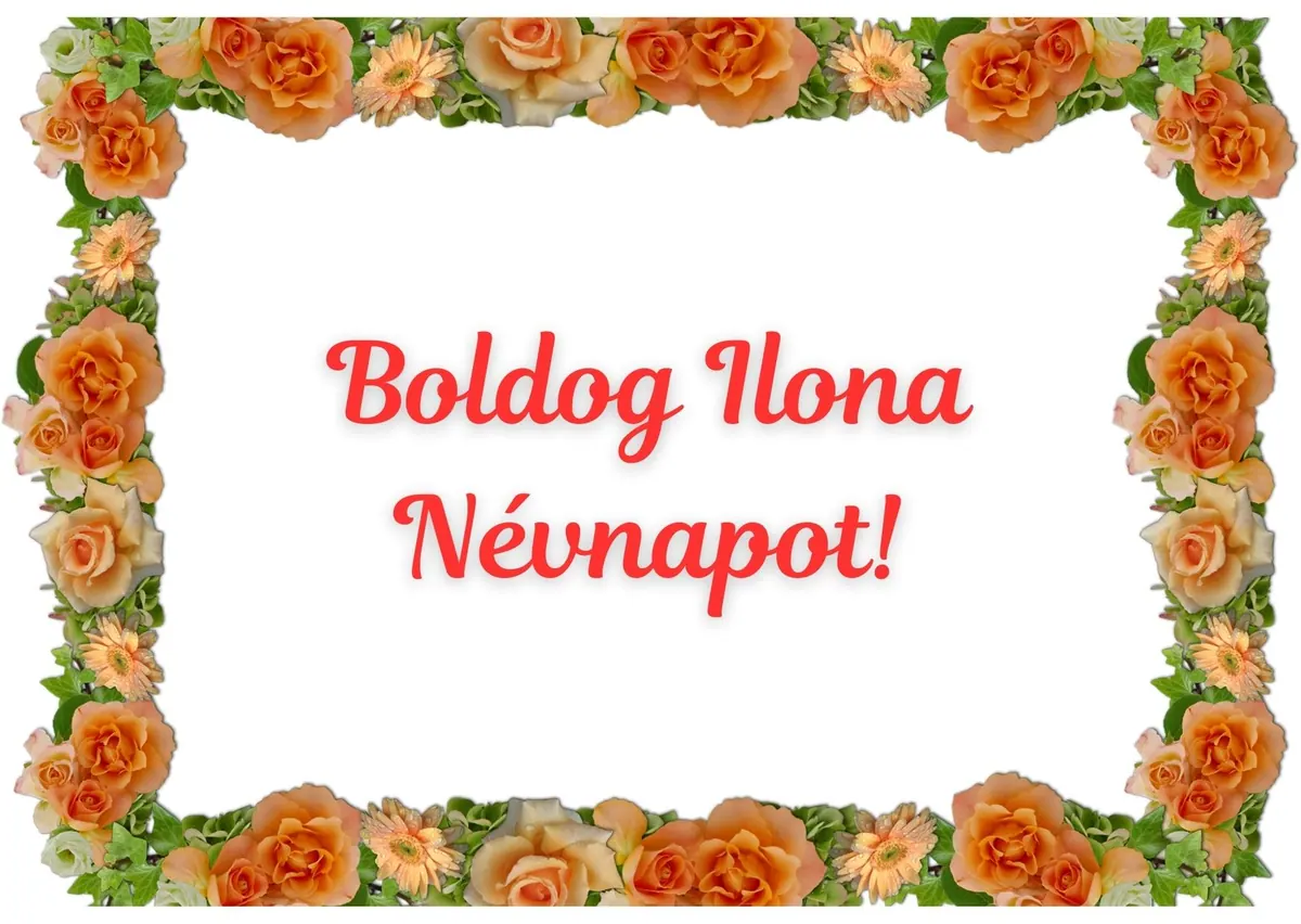 Ilona névnapi képeslap (14. lap)