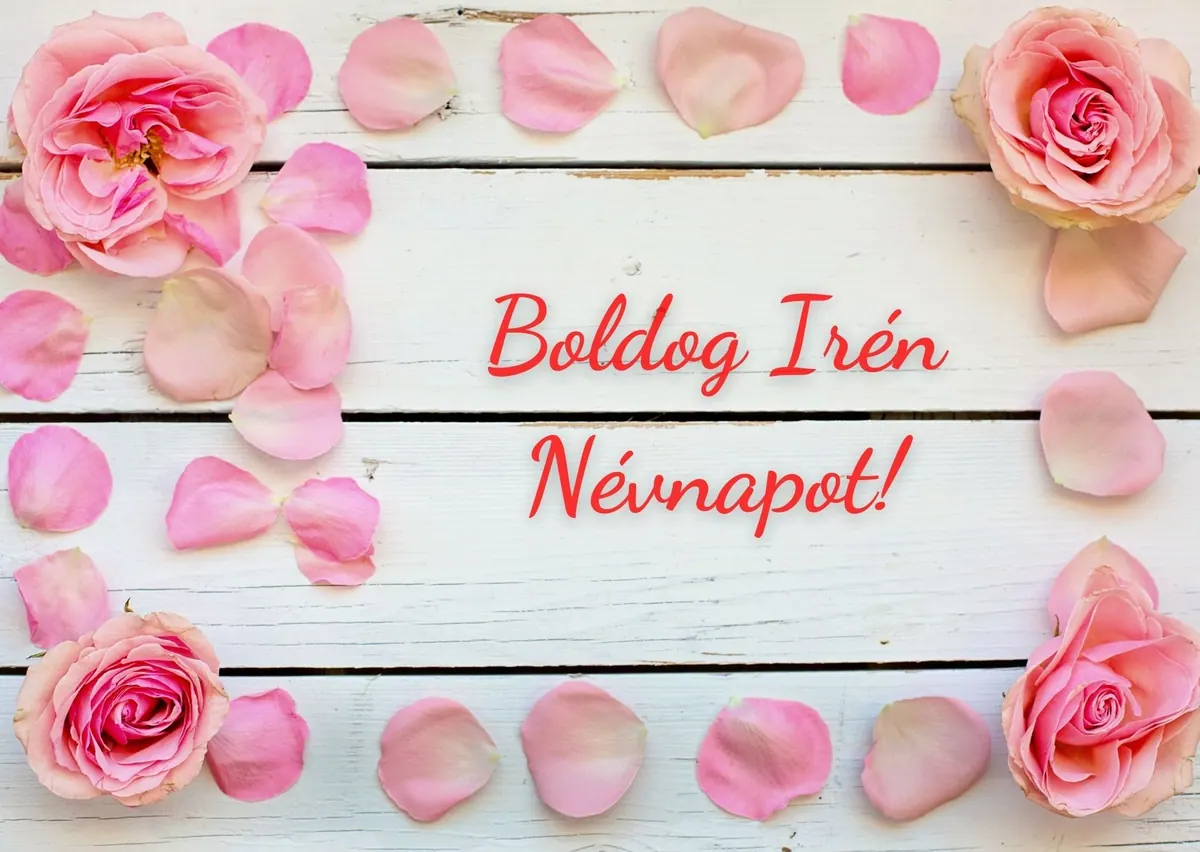 Irén névnapi képeslap (13. lap)