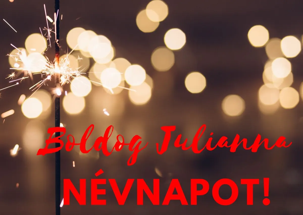 Julianna névnapi képeslap (10. lap)