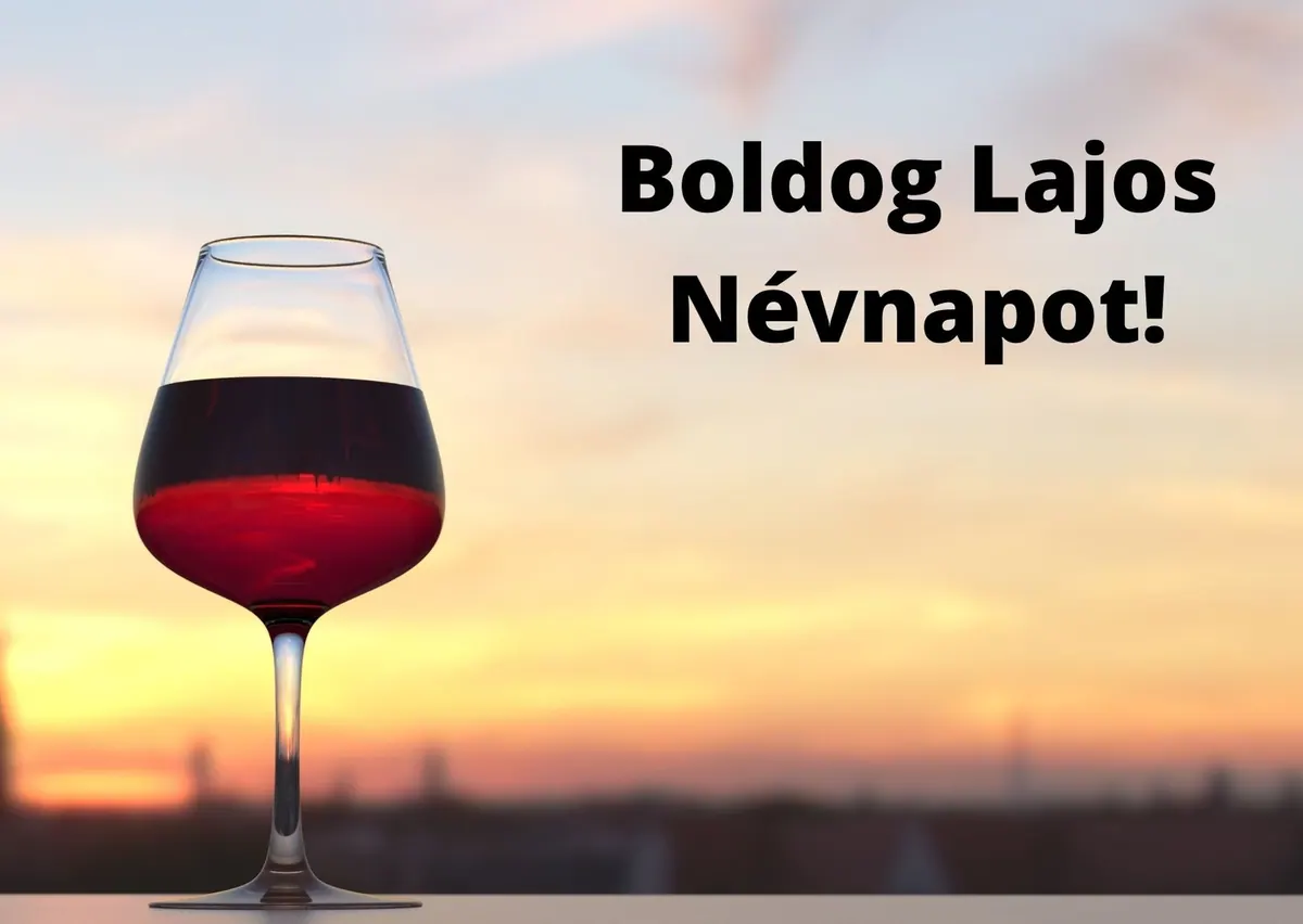 Lajos névnapi képeslap (5. lap)