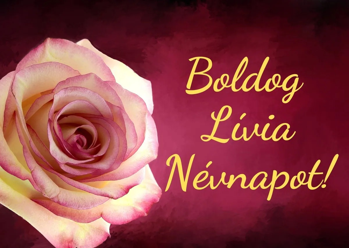 Lívia névnapi képeslap (7. lap)