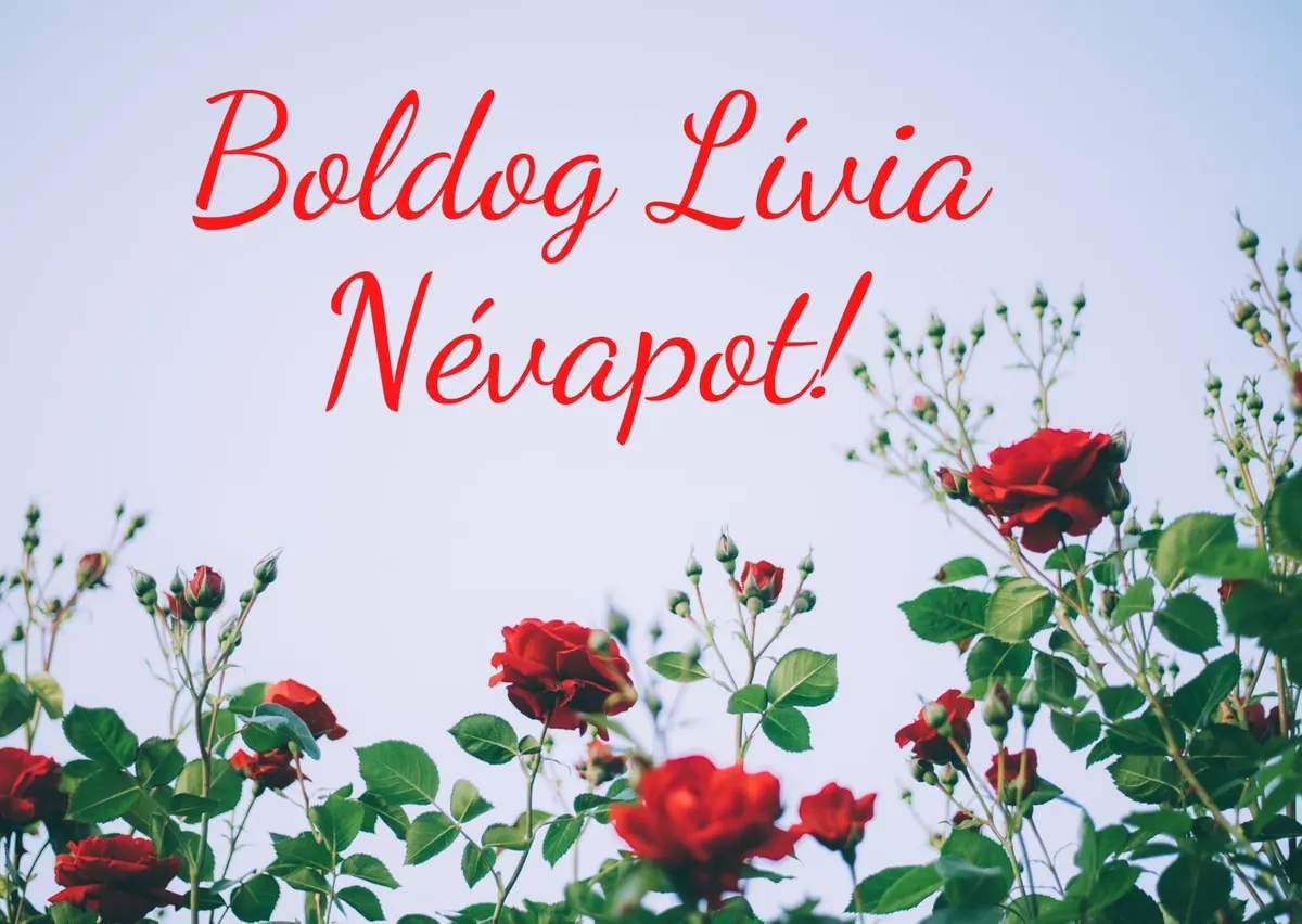 Lívia névnapi képeslap (8. lap)
