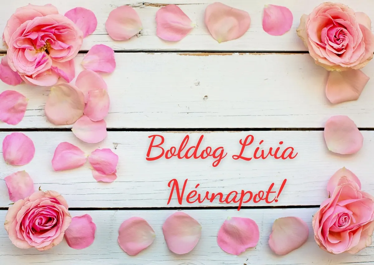 Lívia névnapi képeslap (9. lap)