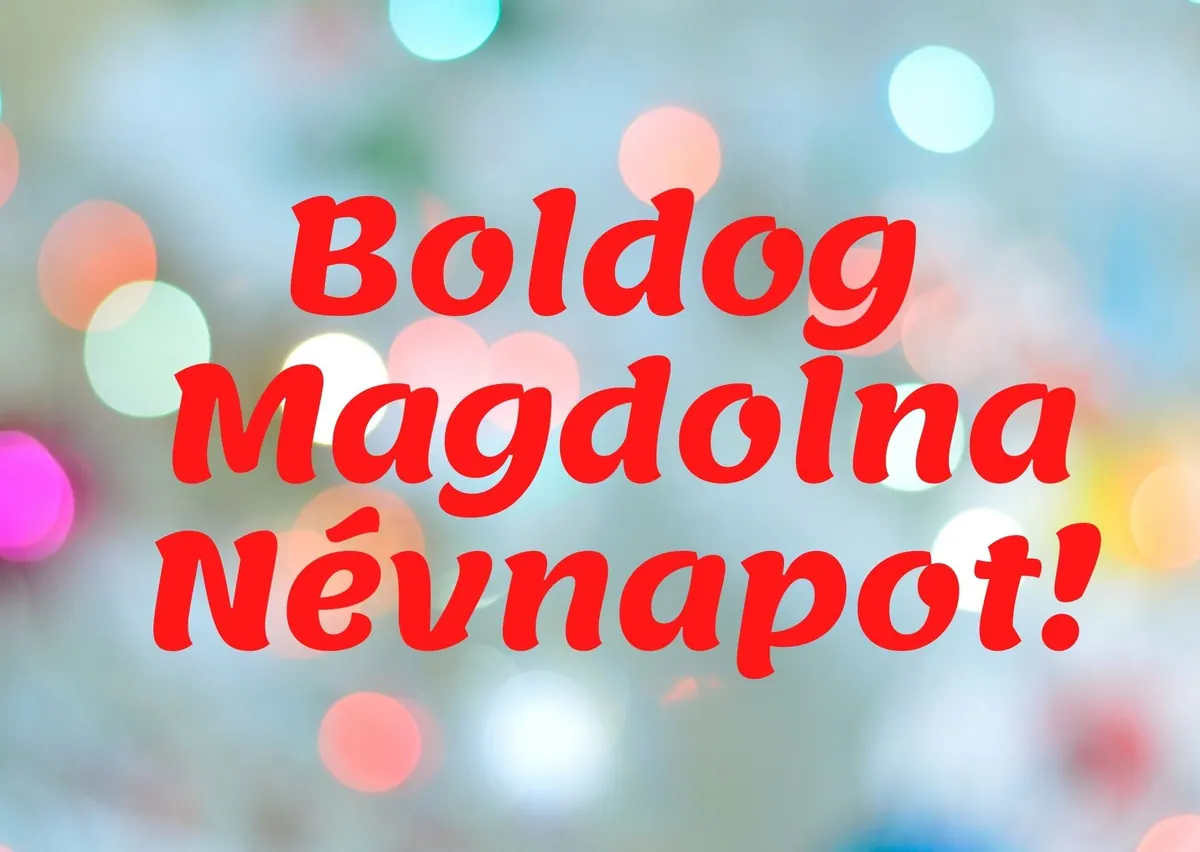 Magdolna névnapi képeslap (6. lap)