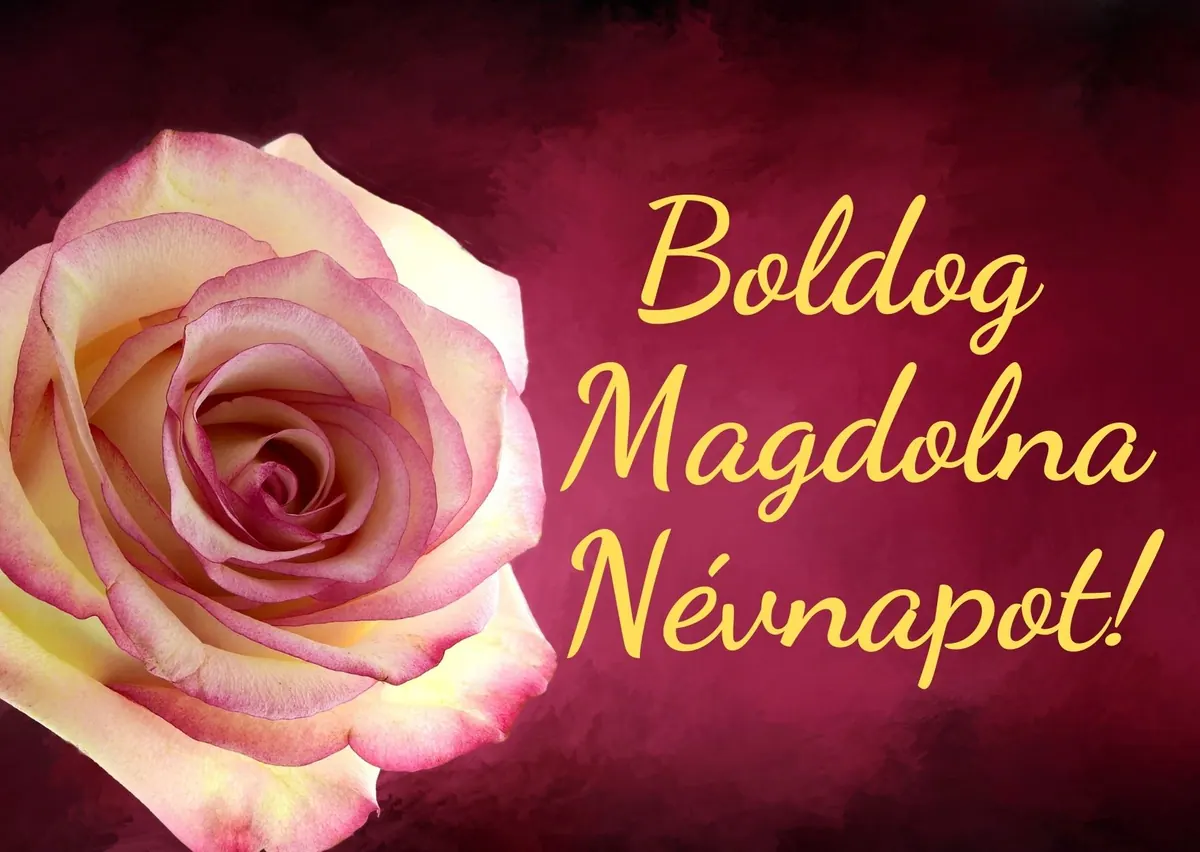 Magdolna névnapi képeslap (10. lap)
