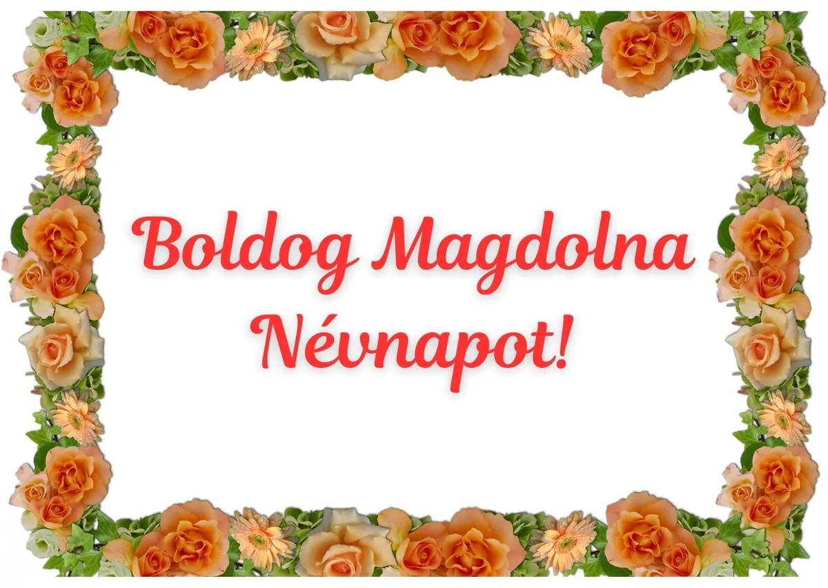 Magdolna névnapi képeslap (13. lap)