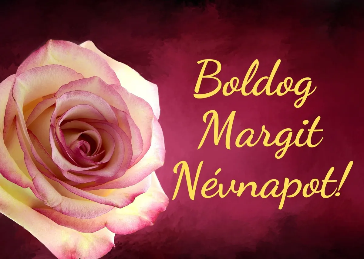 Margit névnapi képeslap (5. lap)