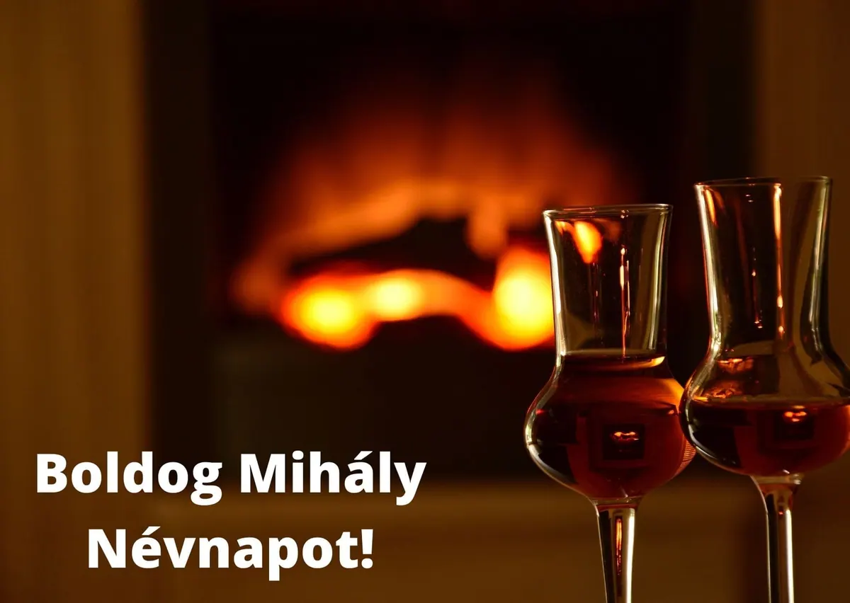 Mihály névnapi képeslap (3. lap)