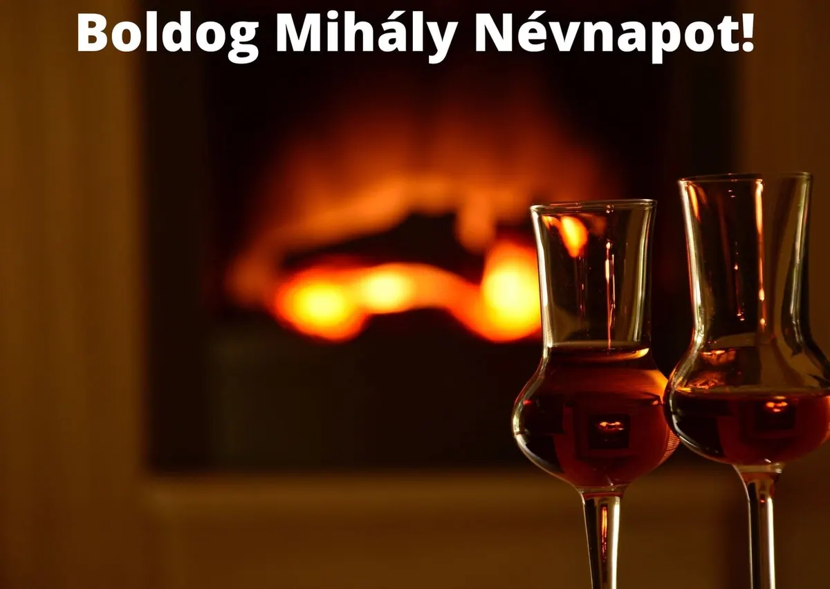 Mihály névnapi képeslap (4. lap)