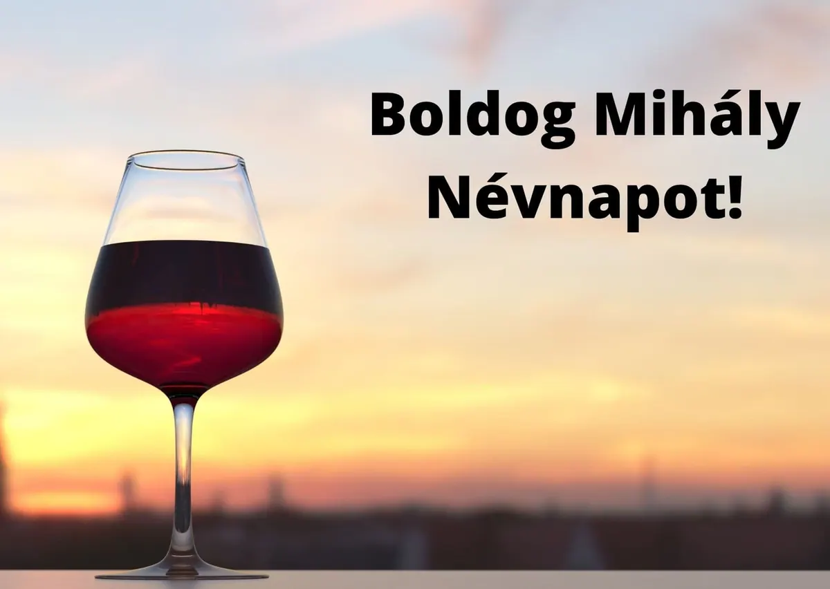Mihály névnapi képeslap (9. lap)