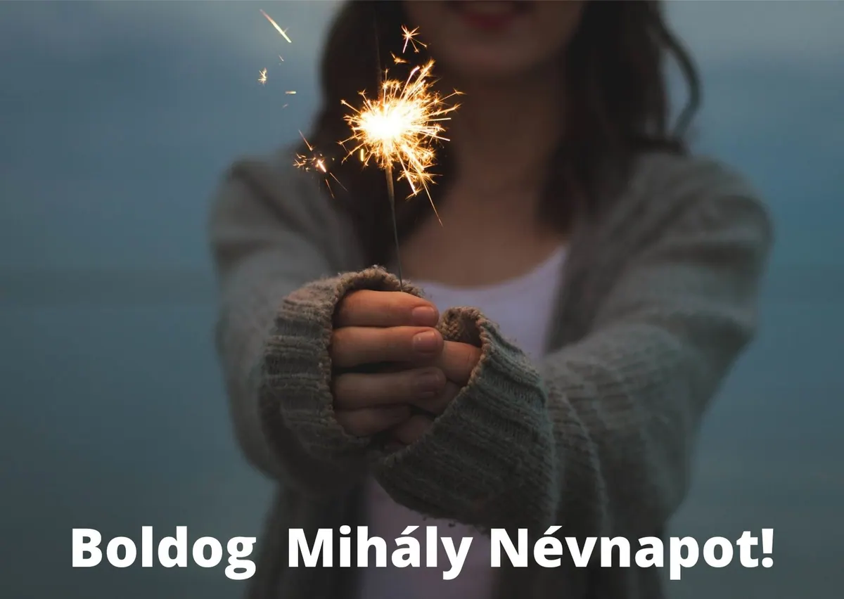 Mihály névnapi képeslap (10. lap)
