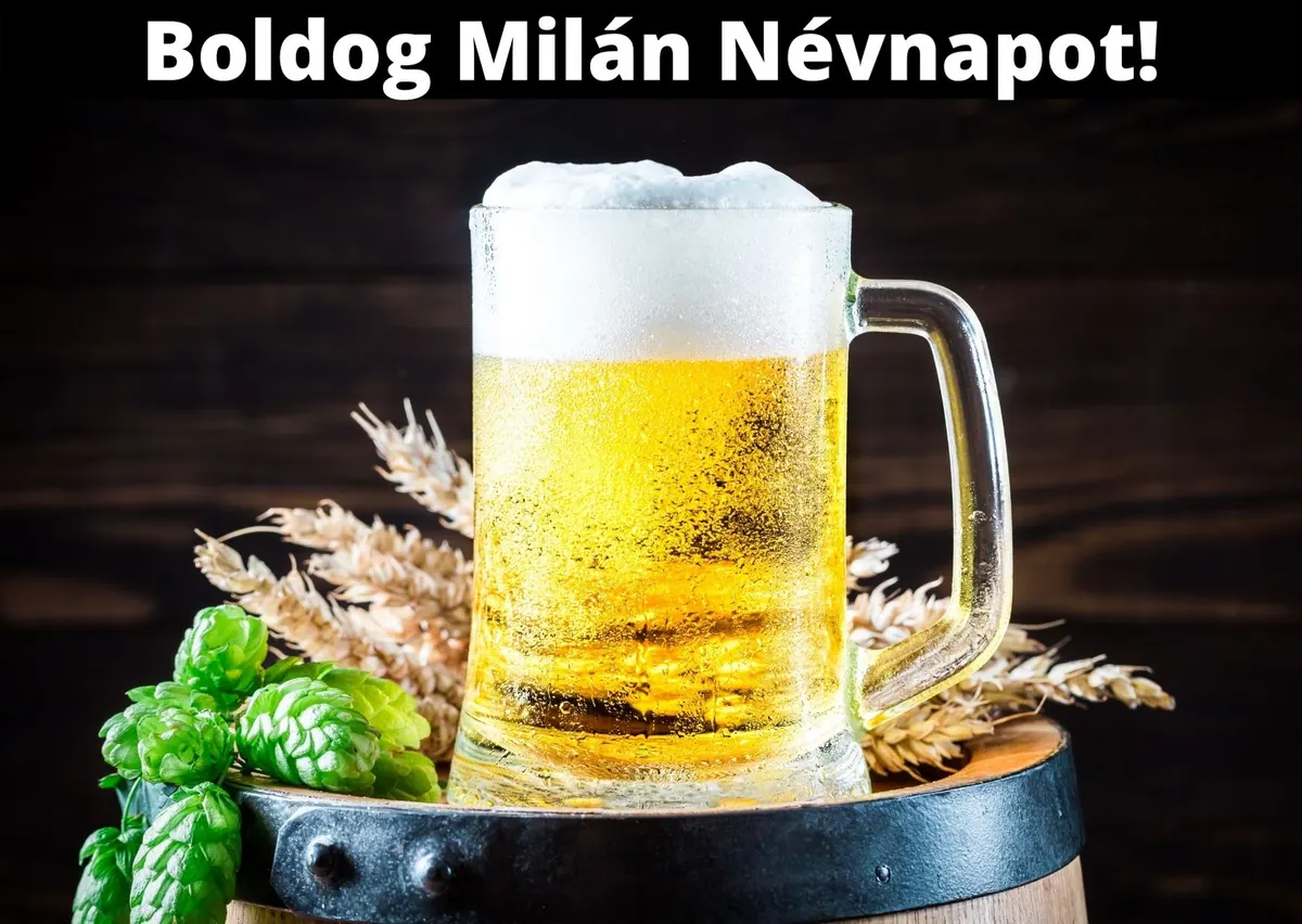 Milán névnapi képeslap (3. lap)