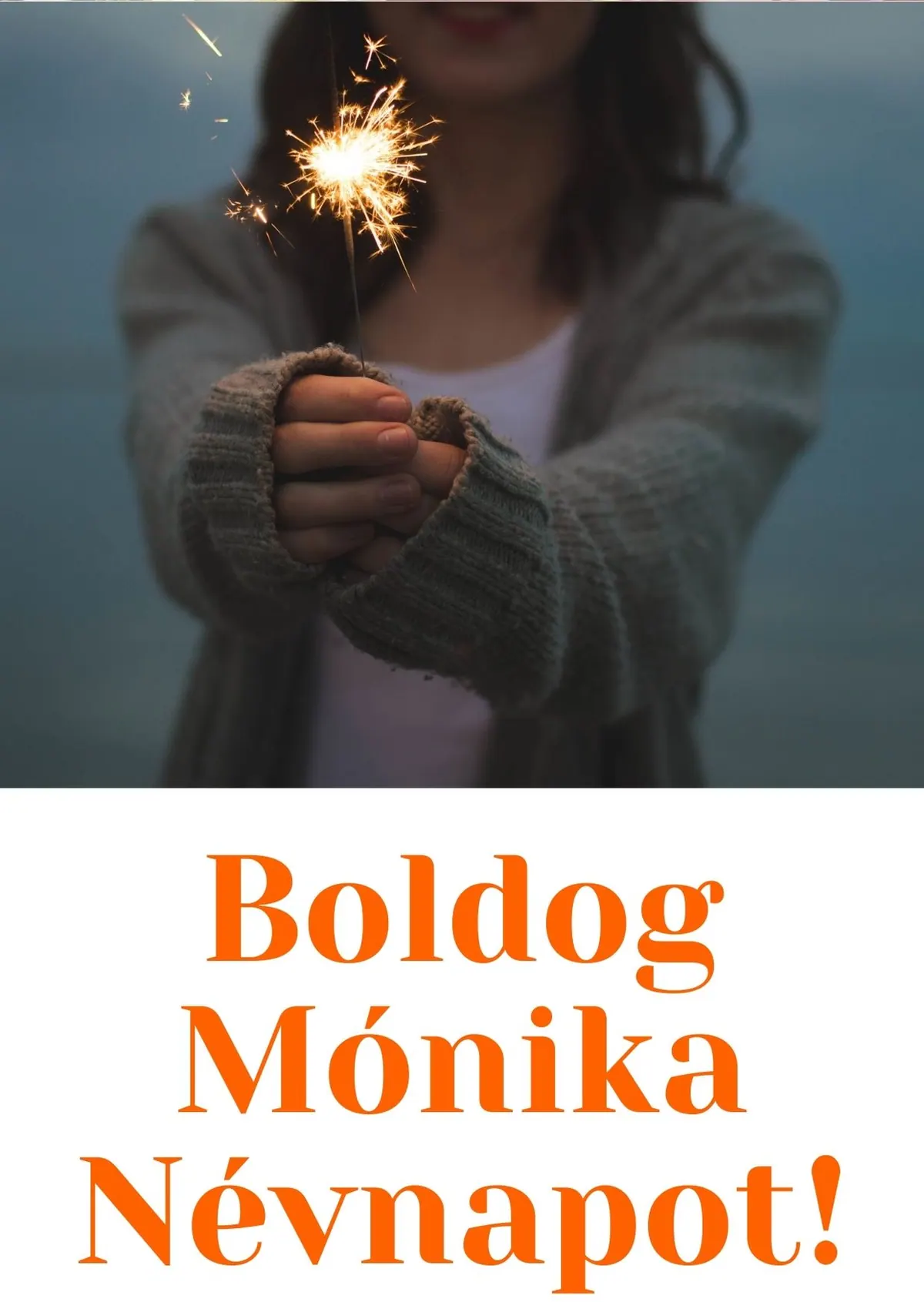 Mónika névnapi képeslap (5. lap)