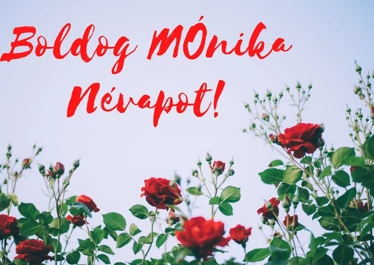 Mónika névnapi képeslap (12. lap)