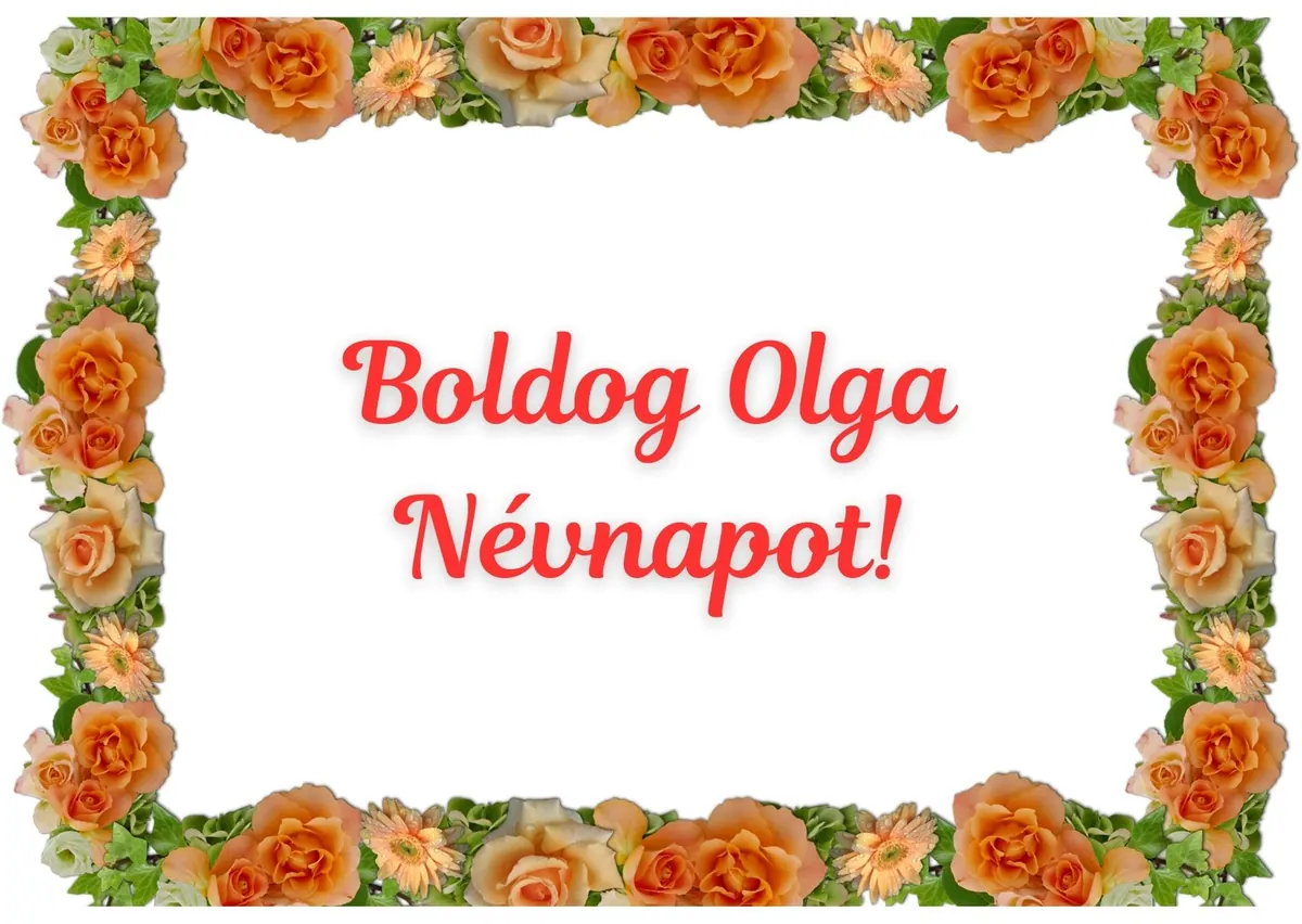 Olga névnapi képeslap (14. lap)