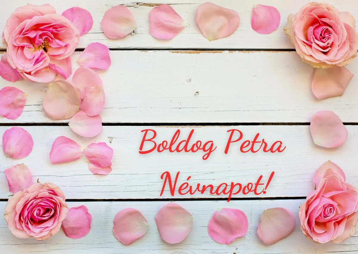 Petra névnapi képeslap (12. lap)
