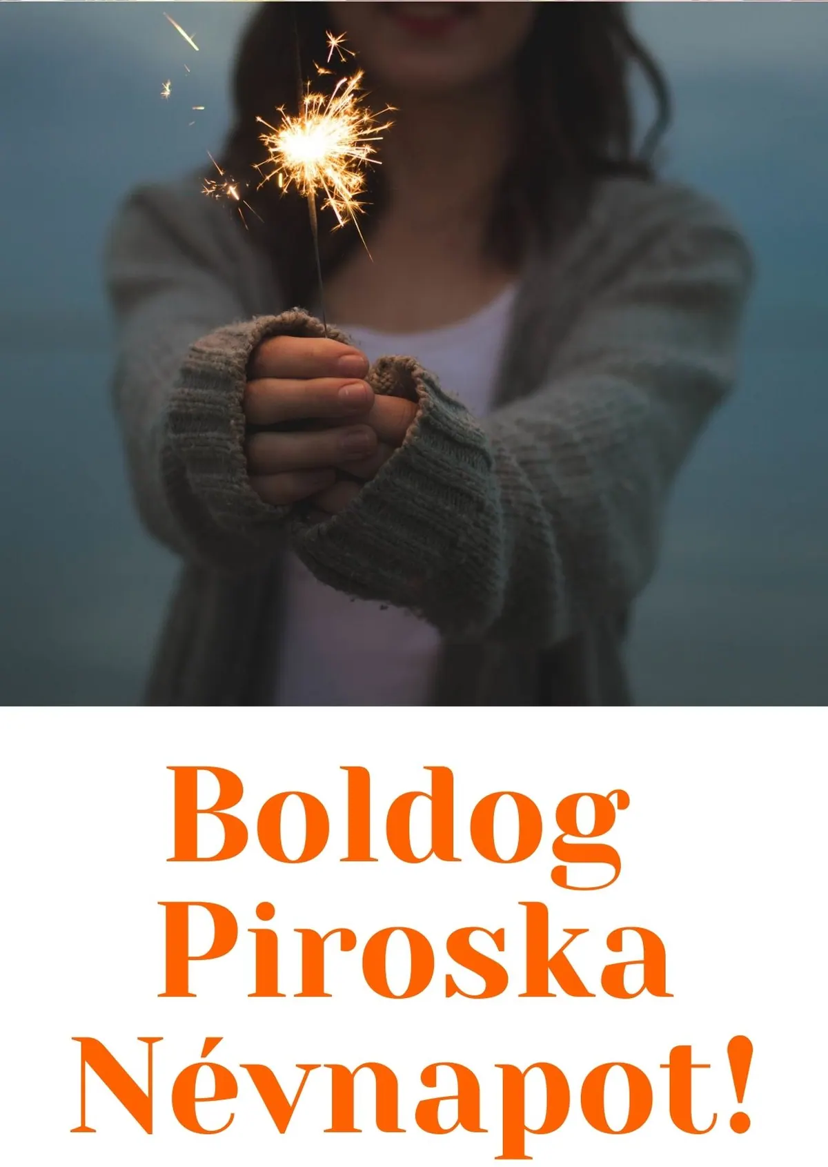 Piroska névnapi képeslap (3. lap)