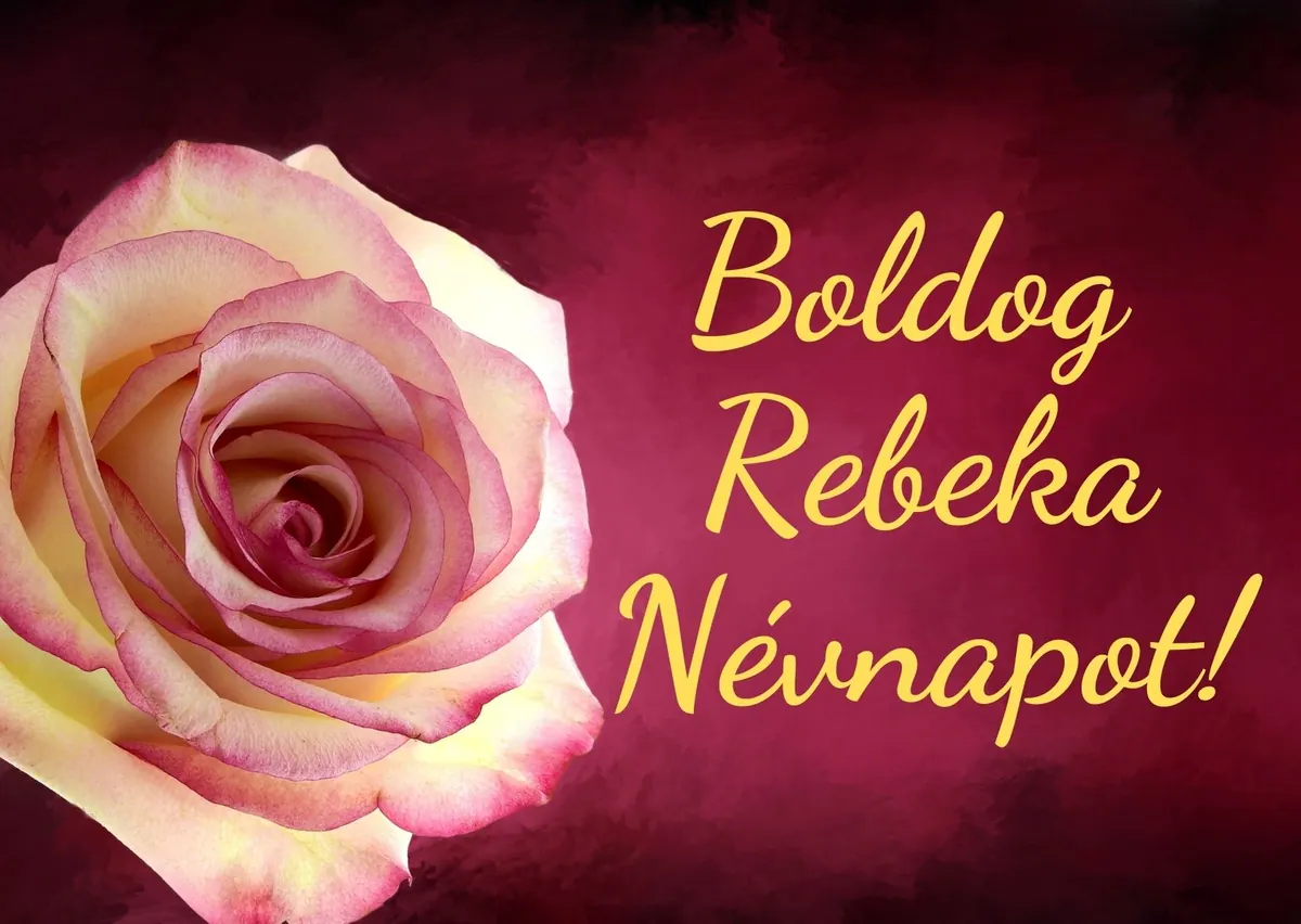 Rebeka névnapi képeslap (11. lap)
