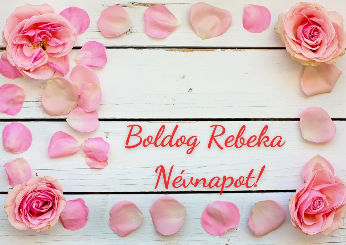 Rebeka névnapi képeslap (13. lap)