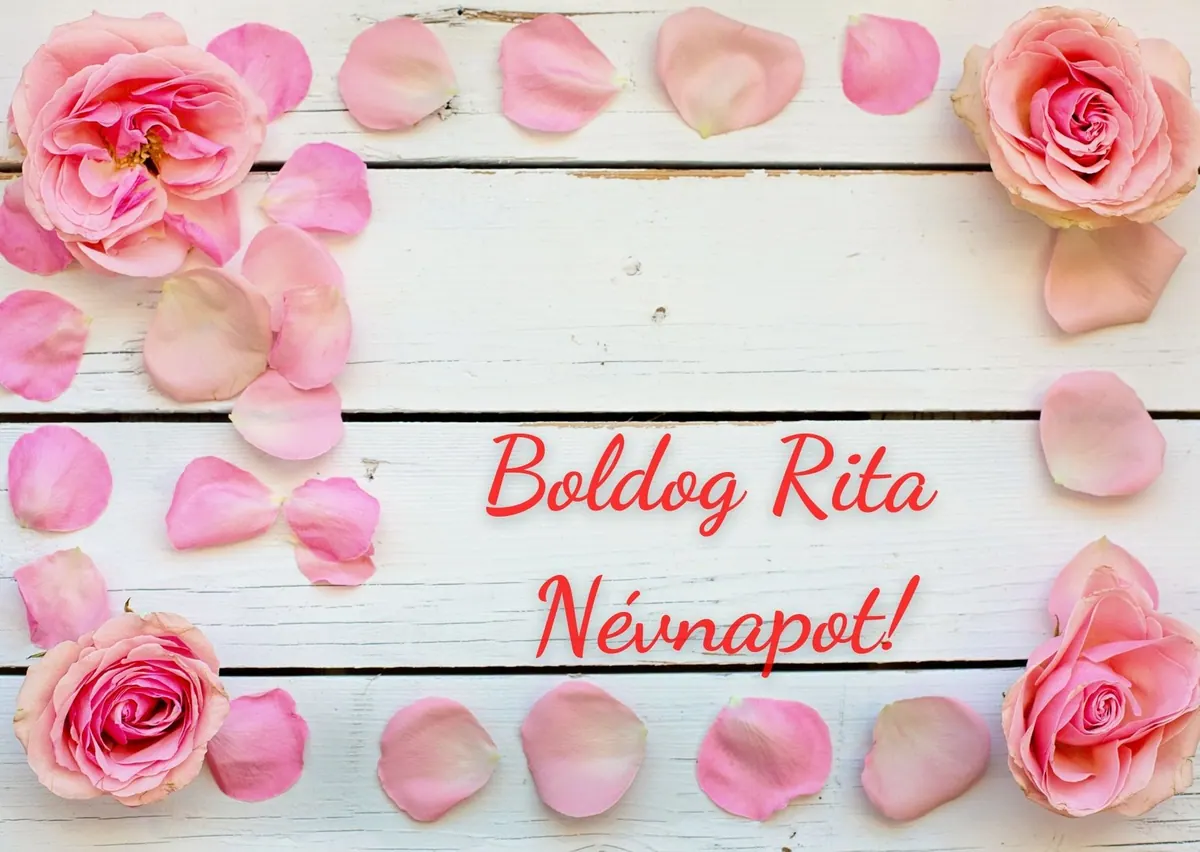 Rita névnapi képeslap (12. lap)