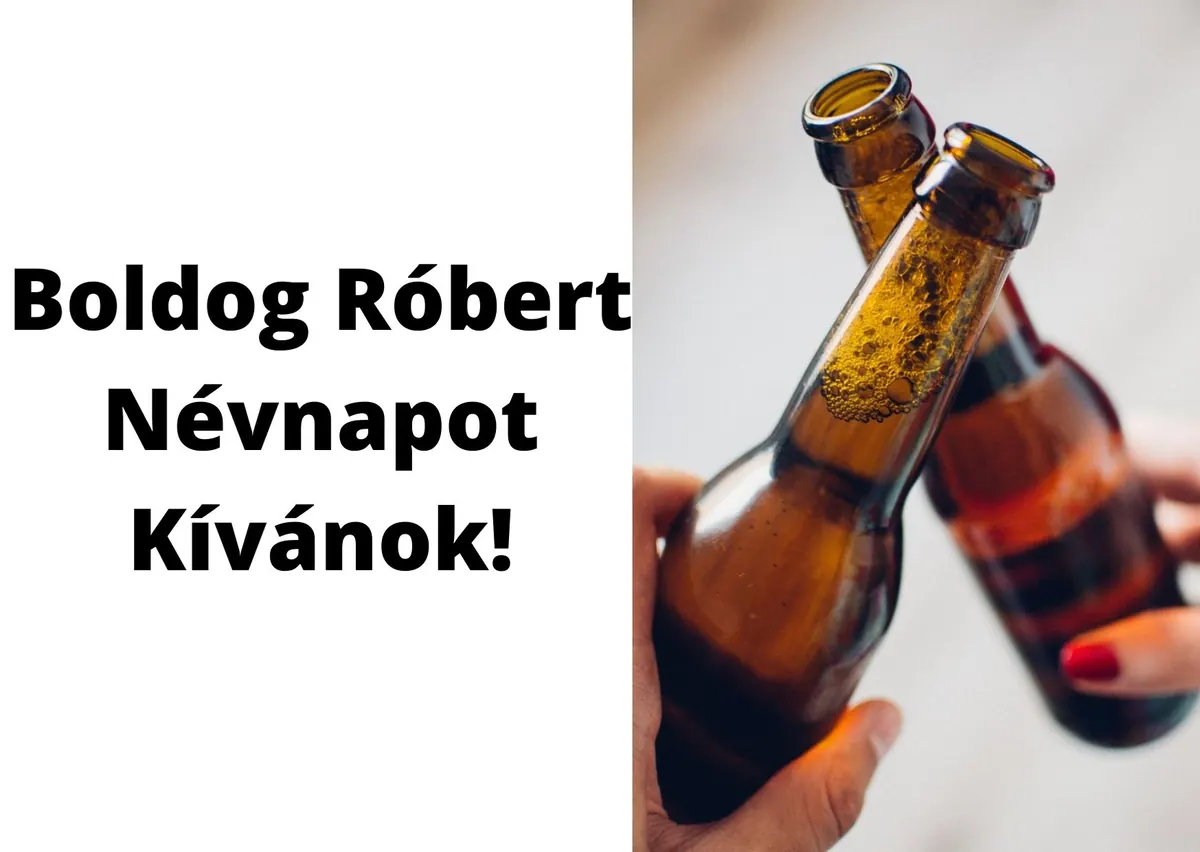 Róbert névnapi képeslap (8. lap)