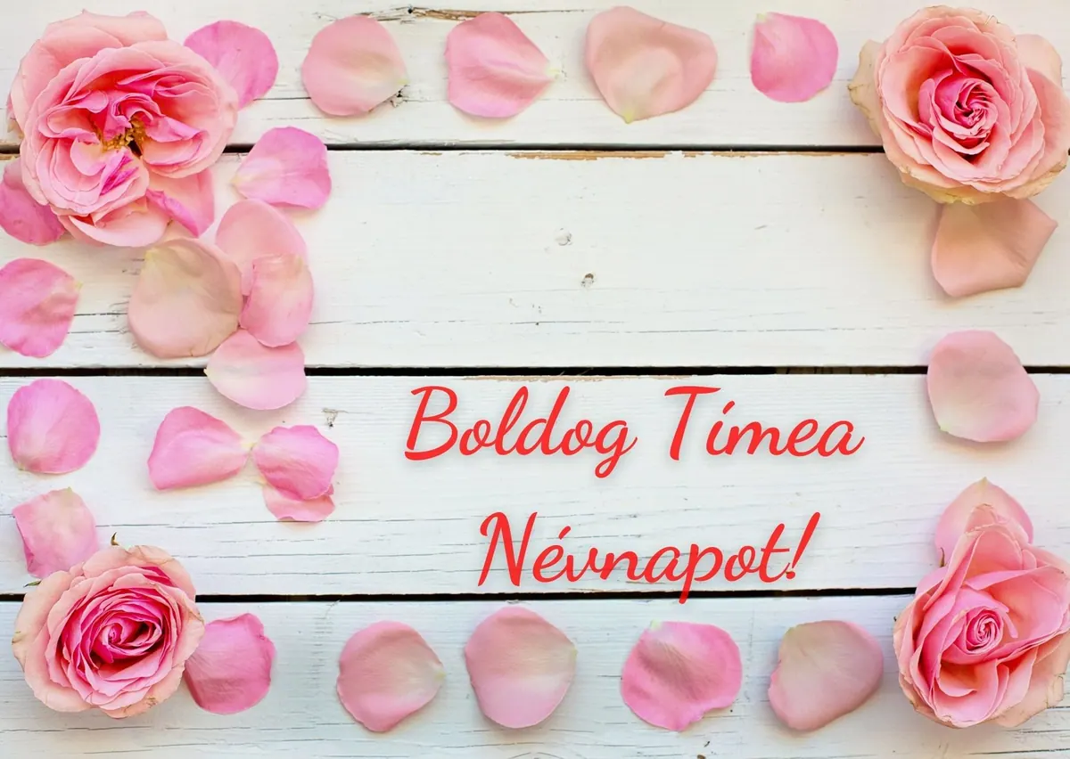 Tímea névnapi képeslap (12. lap)